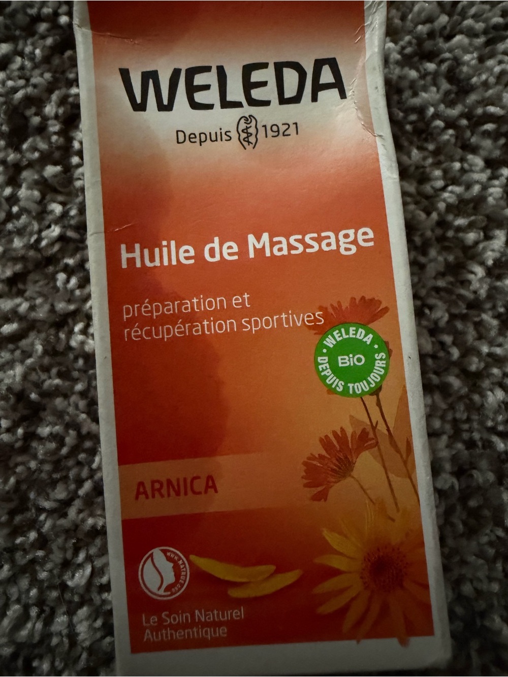 Weleda Arnica French Massage oil - brand new